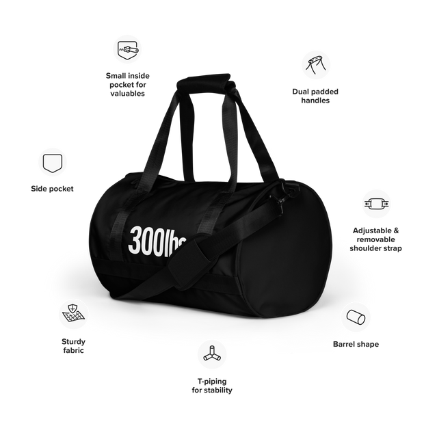 All-over print gym bag