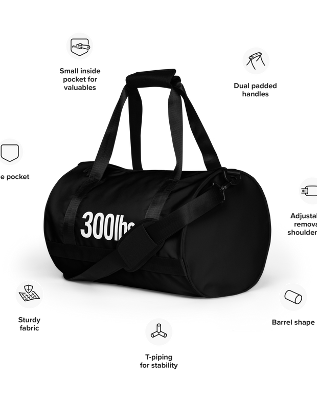 All-over print gym bag