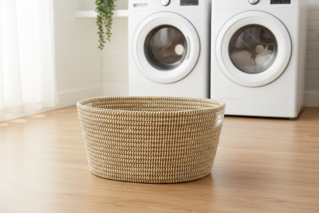 Rahab's Rope Laundry Basket