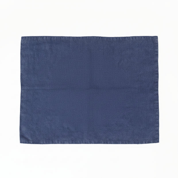 Linen Tales  Navy Linen Placemat