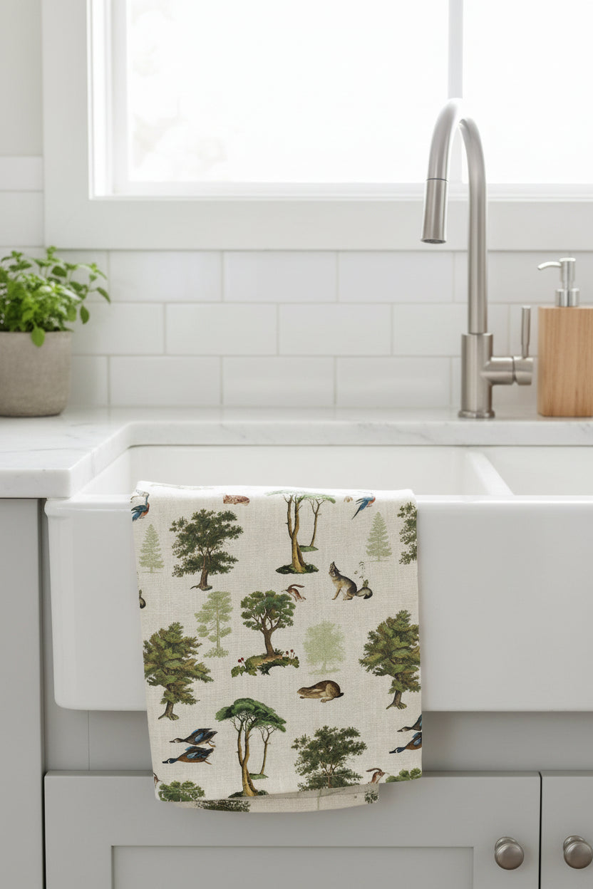 Garnier Thiebaut Dans Les Bois Kitchen Towel