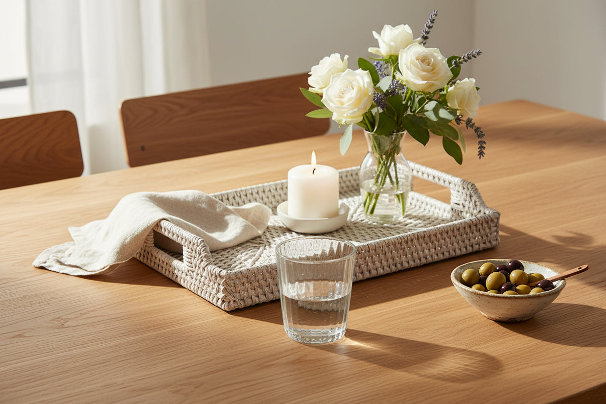 Rattan Tray