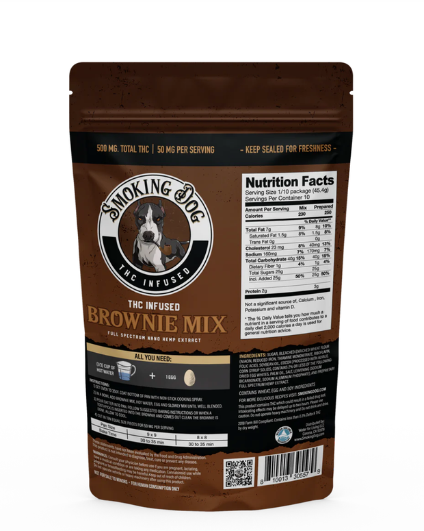 Smoking Dog - THC Brownie Mix