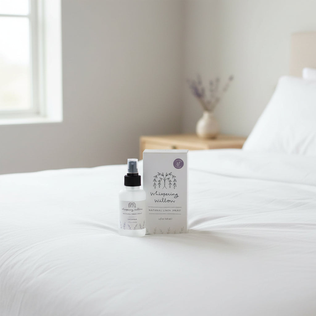 Whispering Willow Linen Spray in Lavender