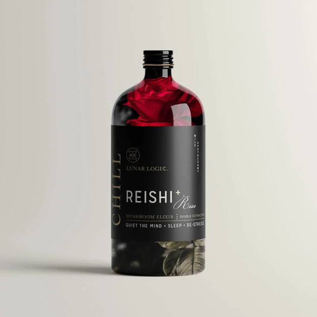 Lunar Logic Wild Apothecary_Chill / Reishi + Rose Mushroom Elixir