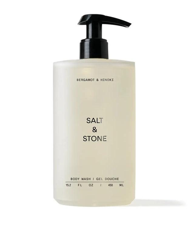 Salt & Stone Body Wash - Bergamot & Hinoki