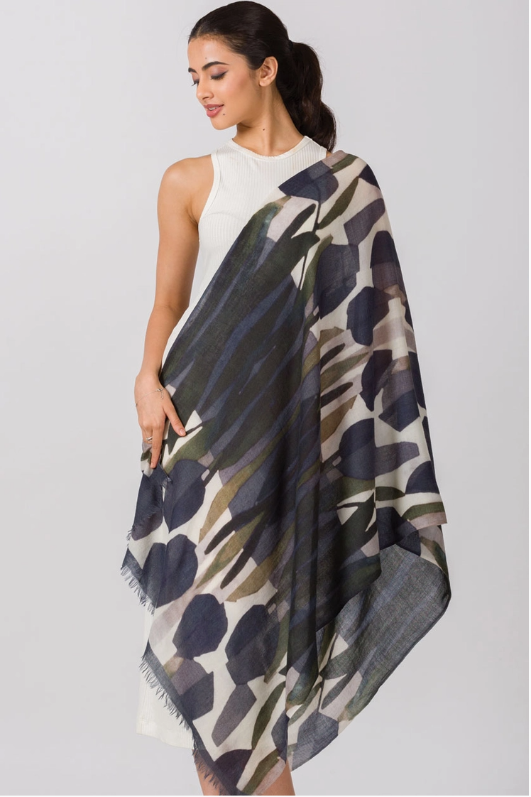Handmade Navita Fine Wool Shawl