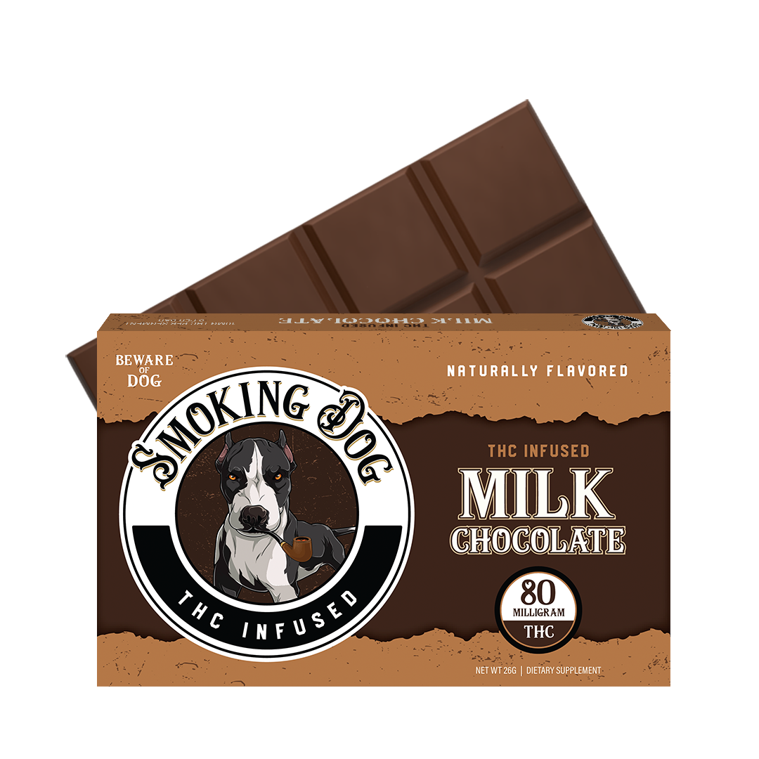 Smoking Dog THC Infused - Milk Chocolate