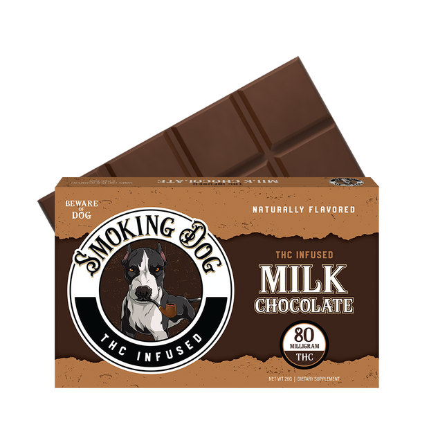 Smoking Dog THC Infused - Milk Chocolate