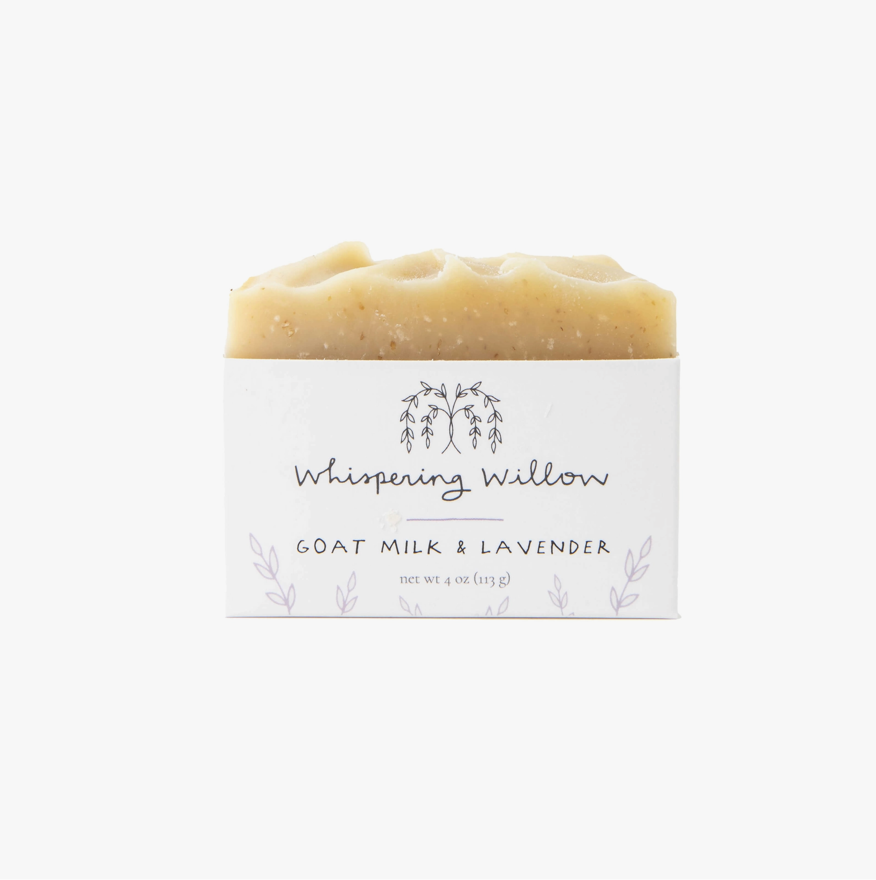 Whispering Willow Bar Soap - Goat Milk Lavender