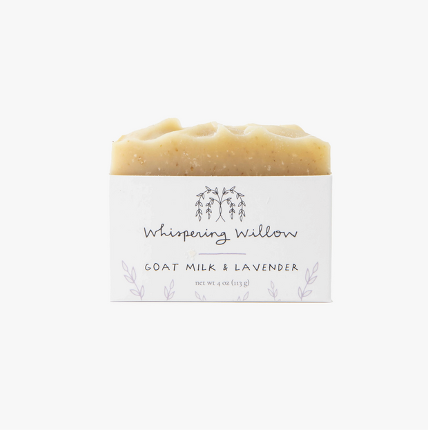 Whispering Willow Bar Soap - Goat Milk Lavender