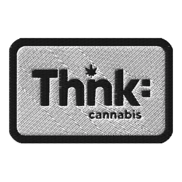 Thnk: Cannabis Embroidered Patch