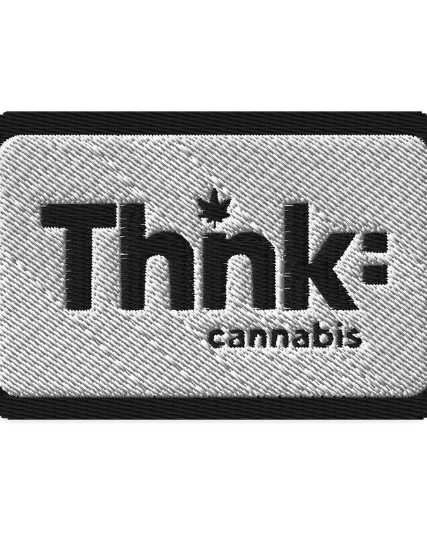 Thnk: Cannabis Embroidered Patch