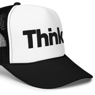 Thnk: Black and White Foam Trucker Hat