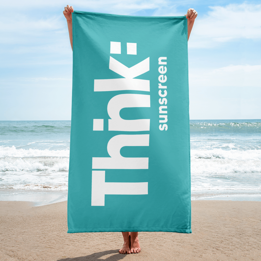 Thnk: Sunscreen Beach Towel