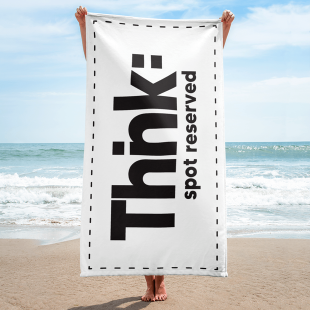Thnk: Spot Reserved Beach Towel