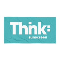 Thnk: Sunscreen Beach Towel