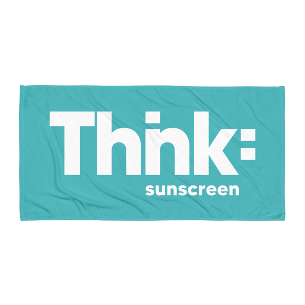 Thnk: Sunscreen Beach Towel