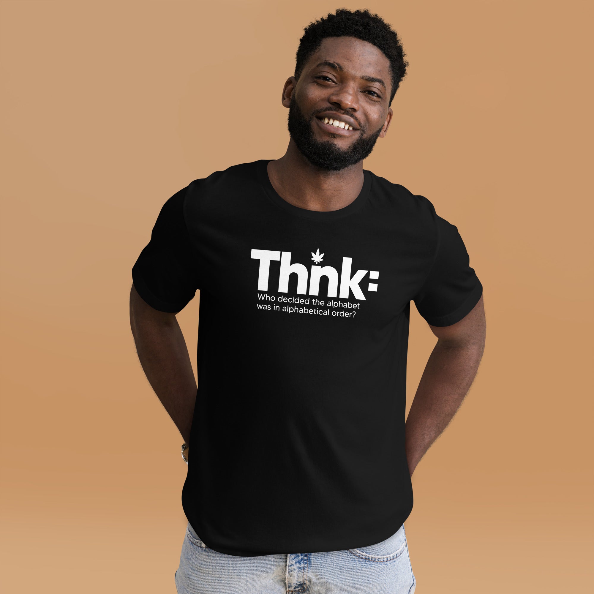 Deep Thoughts Tee - Alphabet